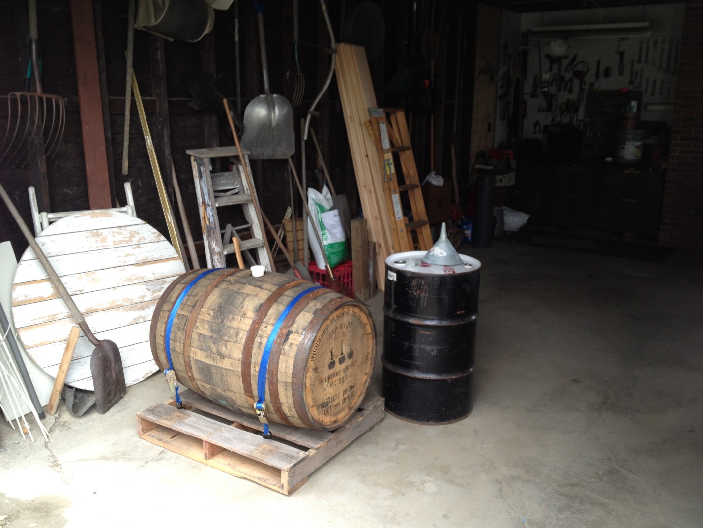 Bourbon whiskey barrel 2