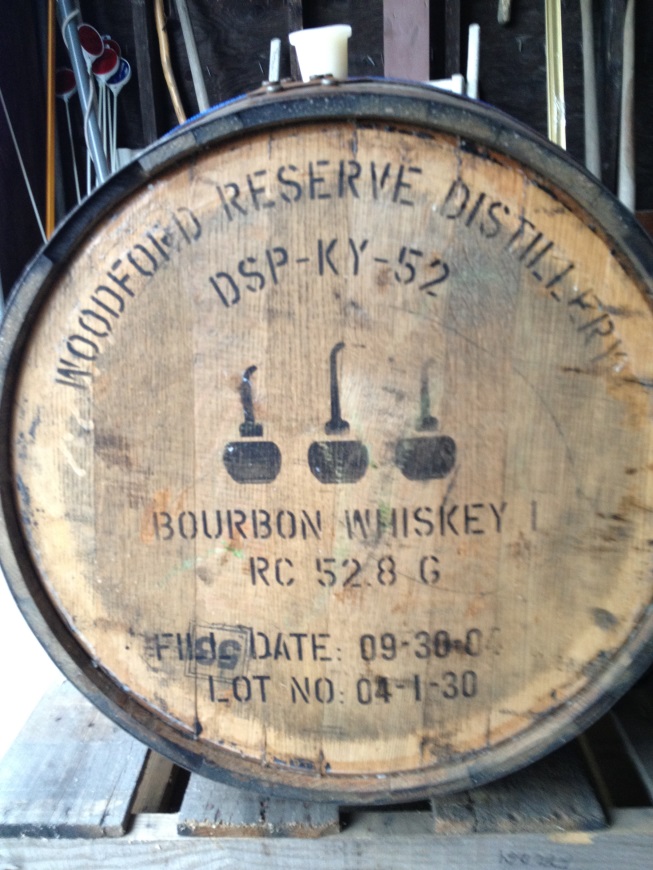 Bourbon whiskey barrel