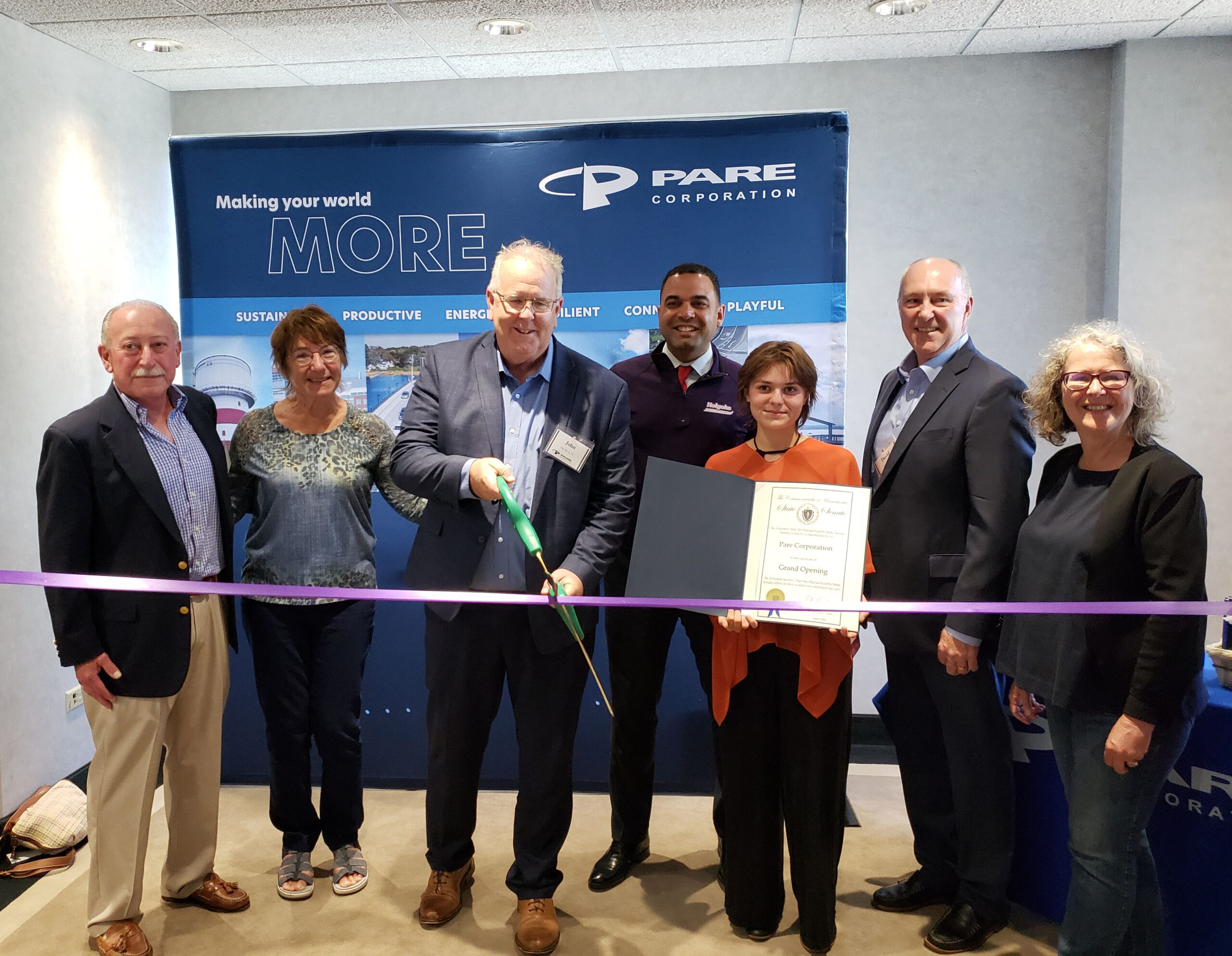 HOLYOKE PARE TO THE COMMUNITY Pare Corporation