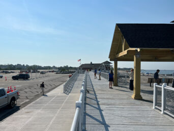 Roger Wheeler State Beach Boardwalk
