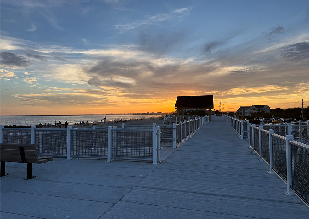 Roger Wheeler State Beach Boardwalk