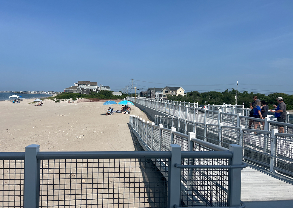 Roger Wheeler State Beach Boardwalk