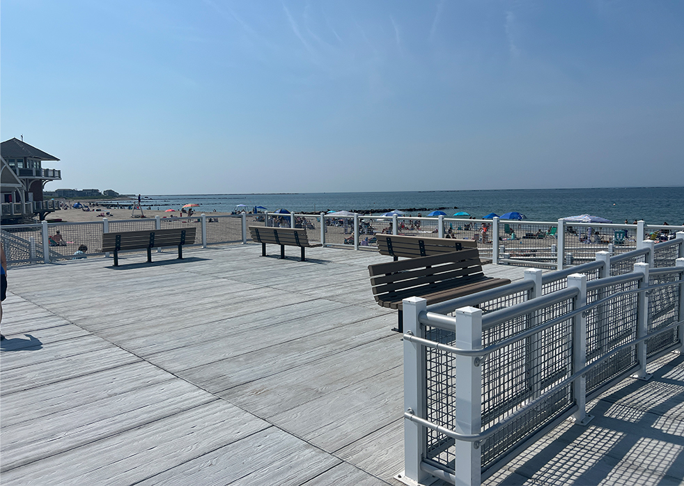 Roger Wheeler State Beach Boardwalk